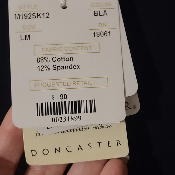 Doncaster Classic Black A-Line Skirt - Picture 2 of 2